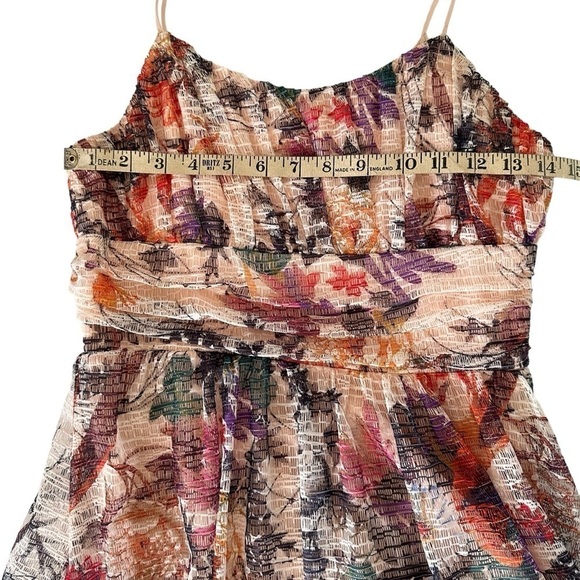 ANTHROPOLOGIE MAEVE MACKENZIE FLORAL FIT AND FLARE LACE DRESS SIZE 2 - Picture 13 of 16